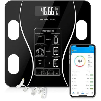 Smart Body Fat Scale – Digital Bluetooth Weight & Composition Analyzer
