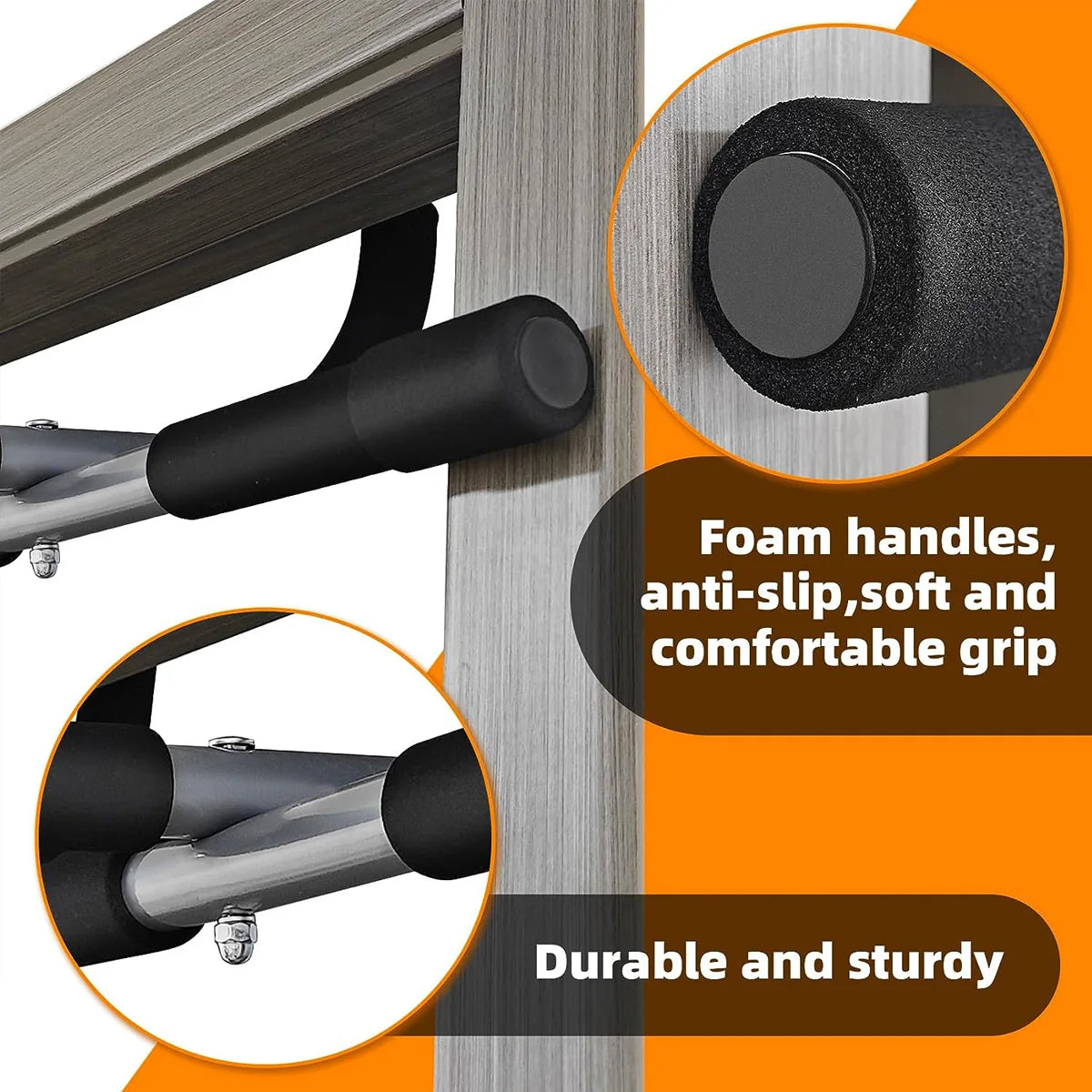 Portable Doorway Pull-Up Bar – No Drilling, No Hassle