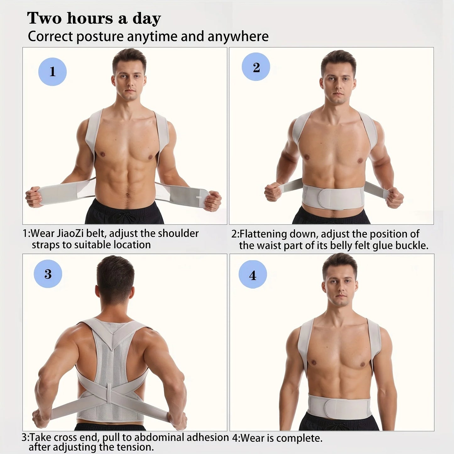 Adjustable Unisex Posture Corrector Brace