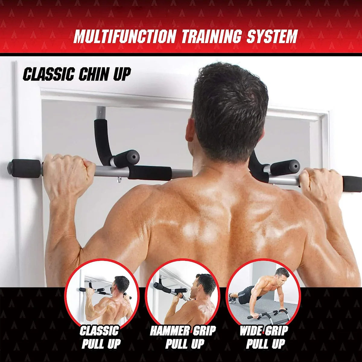 Portable Doorway Pull-Up Bar – No Drilling, No Hassle